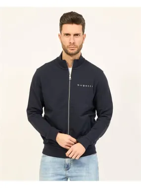 Felpa uomo Bugatti fullzip con logo