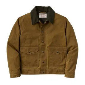 Giubbino Uomo Filson Tin Cloth Work Jacket Marrone