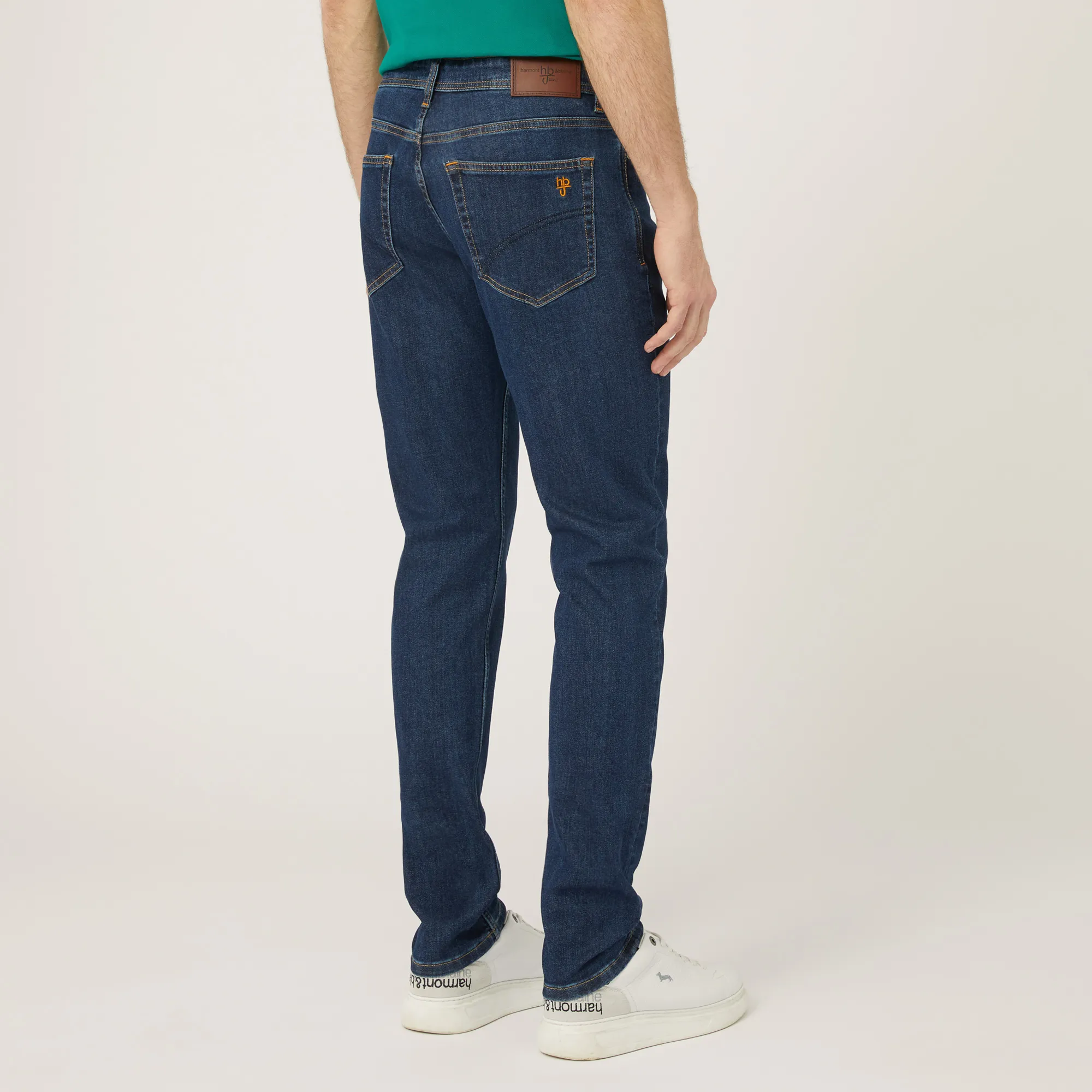 Pantaloni In Denim Narrow Fit