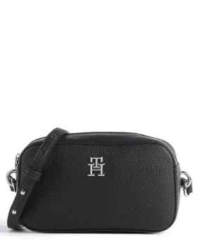  Tommy Hilfiger Iconic Borsa a tracolla pelle sintetica nero  
